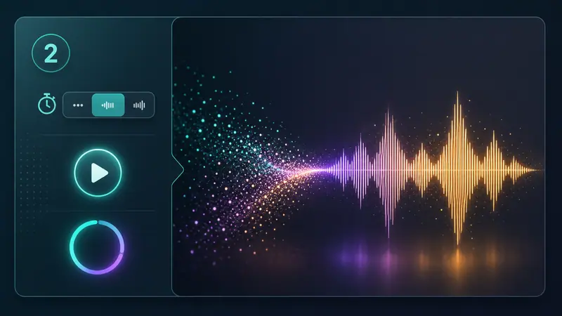 Choosing sound effect duration before generation