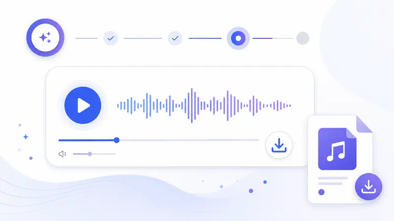 Preview and download generated sound effect